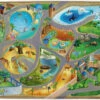 Ultrasoft Spielteppich, Zoo, 100 X 150 Cm -Einrichtungsgeschäft achoka r ultrasoft spielteppich zoo 100 x 150 cm