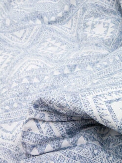 Perkal-Bettwäsche-Set In Blau/ Weiß 10 Perkal-Bettwäsche-Set In Blau/ Weiß -Einrichtungsgeschäft avance perkal bettwasche set in blau weiss 2