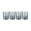 4x Gläser Aus Kristallglas 300ml CRYSTAL CLUB In Dunkelgrau -Einrichtungsgeschäft butlers 4x glaser aus kristallglas 300ml crystal club in dunkelgrau