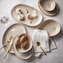 4x Schale 390ml FINCA In Beige -Einrichtungsgeschäft butlers 4x schale 390ml finca in beige 7