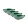 4x Schale 600ml DE LA ROYA In Dunkelgrün 1 4x Schale 600ml DE LA ROYA In Dunkelgrün -Einrichtungsgeschäft butlers 4x schale 600ml de la roya in dunkelgrun