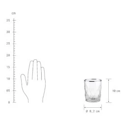 6x Gläser Mit Silberrand 345ml UPSCALE In Silber 10 6x Gläser Mit Silberrand 345ml UPSCALE In Silber -Einrichtungsgeschäft butlers 6x glaser mit silberrand 345ml upscale in silber 3