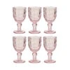 6x Weingläser 230ml VICTORIAN In Rosa 1 6x Weingläser 230ml VICTORIAN In Rosa -Einrichtungsgeschäft butlers 6x weinglaser 230ml victorian in rosa
