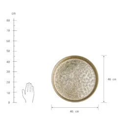 Deko Tablett Ø46cm ORIENTAL LOUNGE In Gold 9 Deko Tablett Ø46cm ORIENTAL LOUNGE In Gold -Einrichtungsgeschäft butlers deko tablett o46cm oriental lounge in gold 2