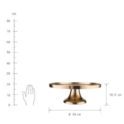 Deko-Teller Mit Fuß Ø50cm BANQUET In Gold 10 Deko-Teller Mit Fuß Ø50cm BANQUET In Gold -Einrichtungsgeschäft butlers deko teller mit fuss o50cm banquet in gold 3