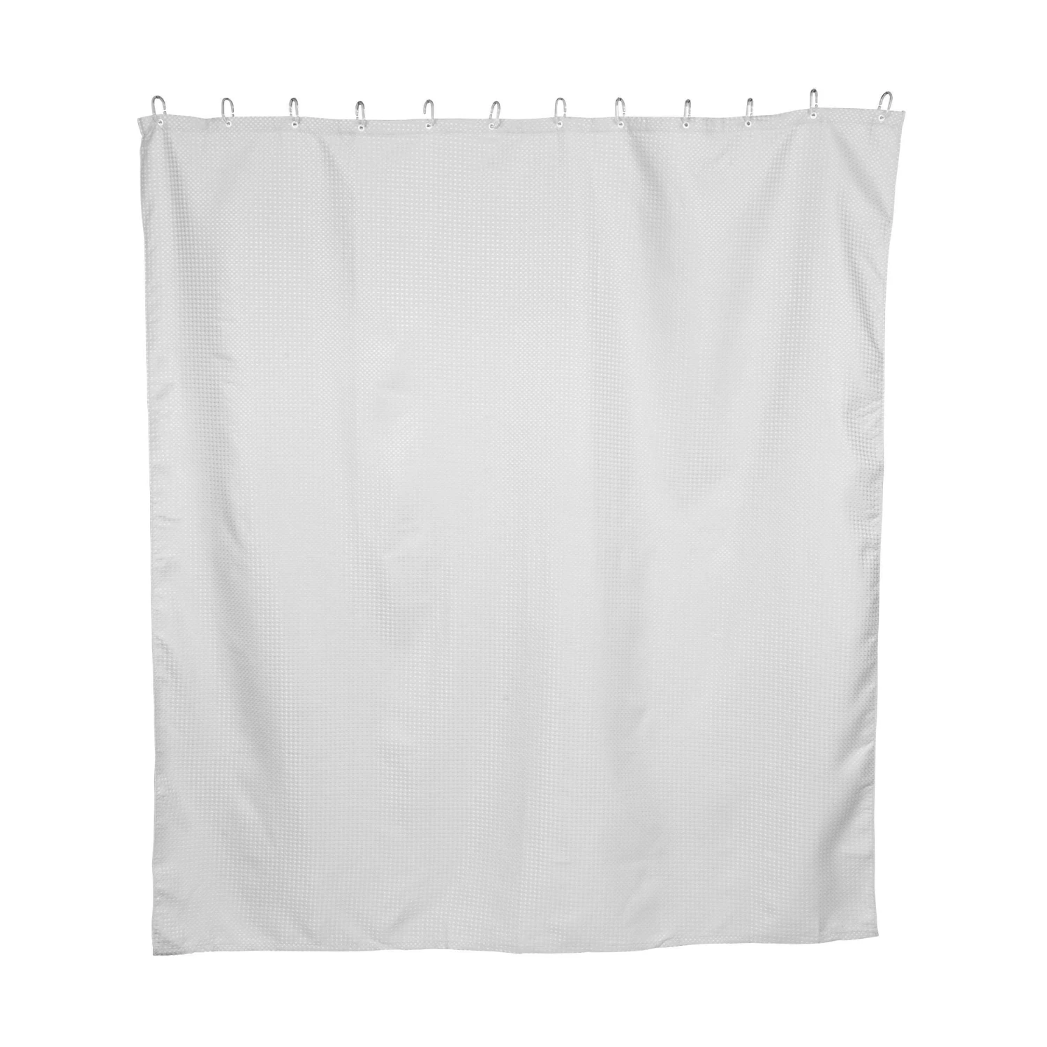 Duschvorhang Waffeloptik WET WET WET In Hellgrau 4 Duschvorhang Waffeloptik WET WET WET In Hellgrau – Bild 2