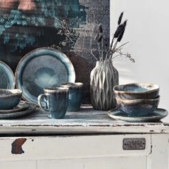 Geschirr-Set 16-tlg. HILDA In Dunkelblau 41 Geschirr-Set 16-tlg. HILDA In Dunkelblau -Einrichtungsgeschäft butlers geschirr set 16 tlg hilda in dunkelblau 19