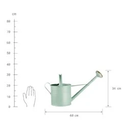 Gießkanne 8l ZINC In Pastellgrün 8 Gießkanne 8l ZINC In Pastellgrün -Einrichtungsgeschäft butlers giesskanne 8l zinc in pastellgrun 2
