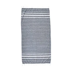 Hamamtuch L 170 X B 90cm SURFSIDE In Blau 10 Hamamtuch L 170 X B 90cm SURFSIDE In Blau -Einrichtungsgeschäft butlers hamamtuch l 170 x b 90cm surfside in blau 2