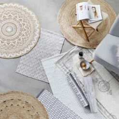 Hanf-Teppich Ø110cm ALL NATURE In Natur 19 Hanf-Teppich Ø110cm ALL NATURE In Natur -Einrichtungsgeschäft butlers hanf teppich o110cm all nature in natur 8