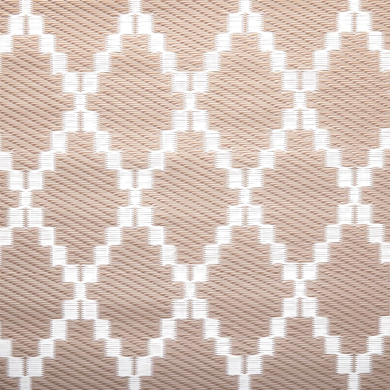 In- & Outdoor-Teppich Rauten L 140 X B 70cm COLOUR CLASH In Natur 6 In- & Outdoor-Teppich Rauten L 140 X B 70cm COLOUR CLASH In Natur – Bild 4