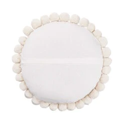 Kissen Ø45cm DAISY In Weiß 10 Kissen Ø45cm DAISY In Weiß -Einrichtungsgeschäft butlers kissen o45cm daisy in weiss 2