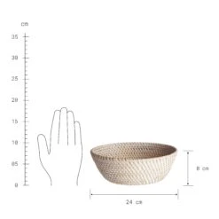 Korb Rund Ø24cm RONDA In Natur 9 Korb Rund Ø24cm RONDA In Natur -Einrichtungsgeschäft butlers korb rund o24cm ronda in natur 2