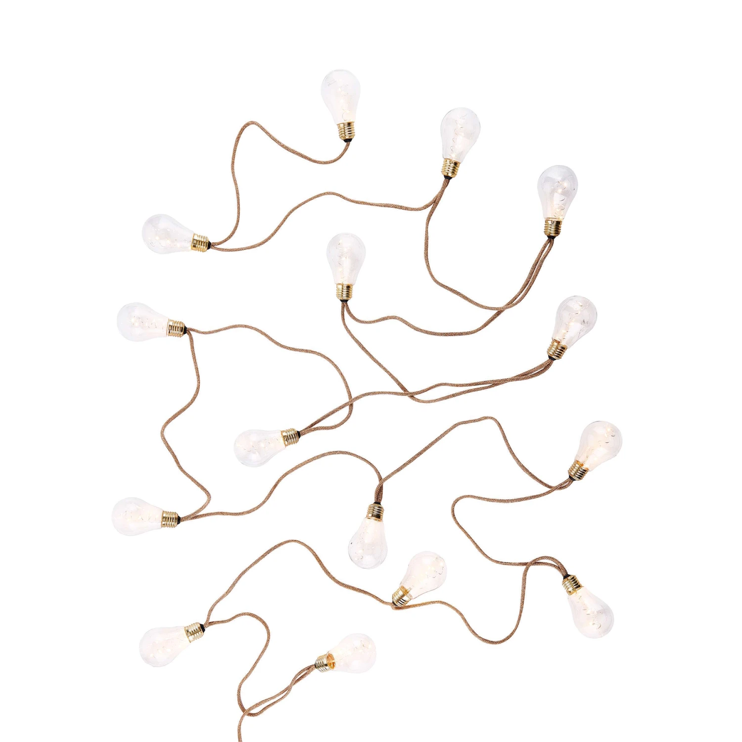 LED Lichterkette Mit Naturseil 15 Lichter Und Stecker BULB LIGHTS In Natur 5 LED Lichterkette Mit Naturseil 15 Lichter Und Stecker BULB LIGHTS In Natur – Bild 3