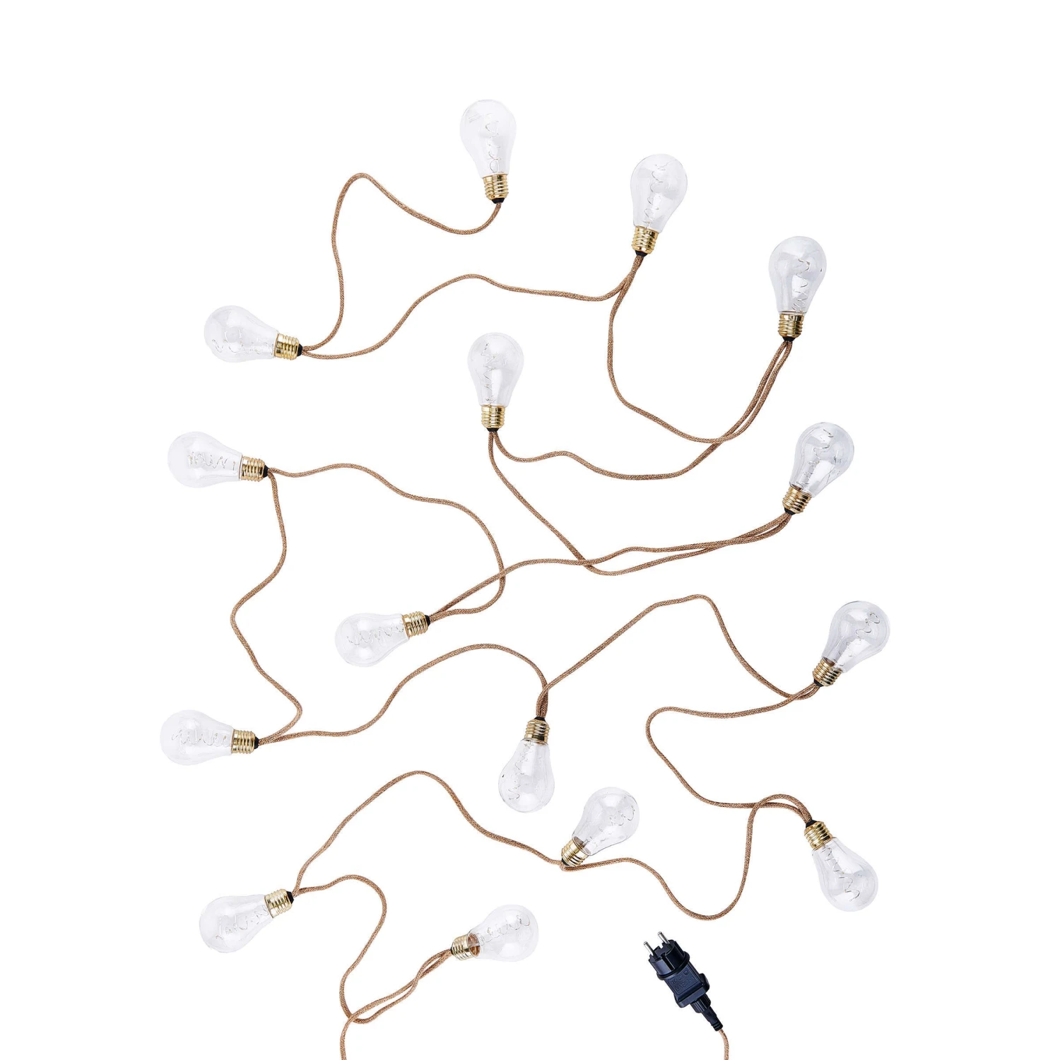 LED Lichterkette Mit Naturseil 15 Lichter Und Stecker BULB LIGHTS In Natur 3 LED Lichterkette Mit Naturseil 15 Lichter Und Stecker BULB LIGHTS In Natur
