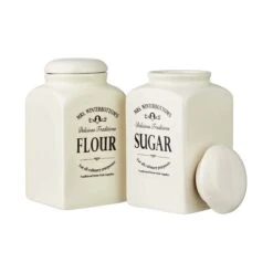 Mehl- & Zuckerdose MRS. WINTERBOTTOM'S In Creme 15 Mehl- & Zuckerdose MRS. WINTERBOTTOM'S In Creme -Einrichtungsgeschäft butlers mehl and zuckerdose mrs winterbottoms in creme 6