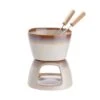 Mini-Fondue Mit 2 Gabeln AU CHOCOLAT In Beige -Einrichtungsgeschäft butlers mini fondue mit 2 gabeln au chocolat in beige