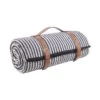 Picknickdecke Streifen L 150 X B 200cm WANDERLUST In Blau-Creme 2 Picknickdecke Streifen L 150 X B 200cm WANDERLUST In Blau-Creme -Einrichtungsgeschäft butlers picknickdecke streifen l 150 x b 200cm wanderlust in blau creme