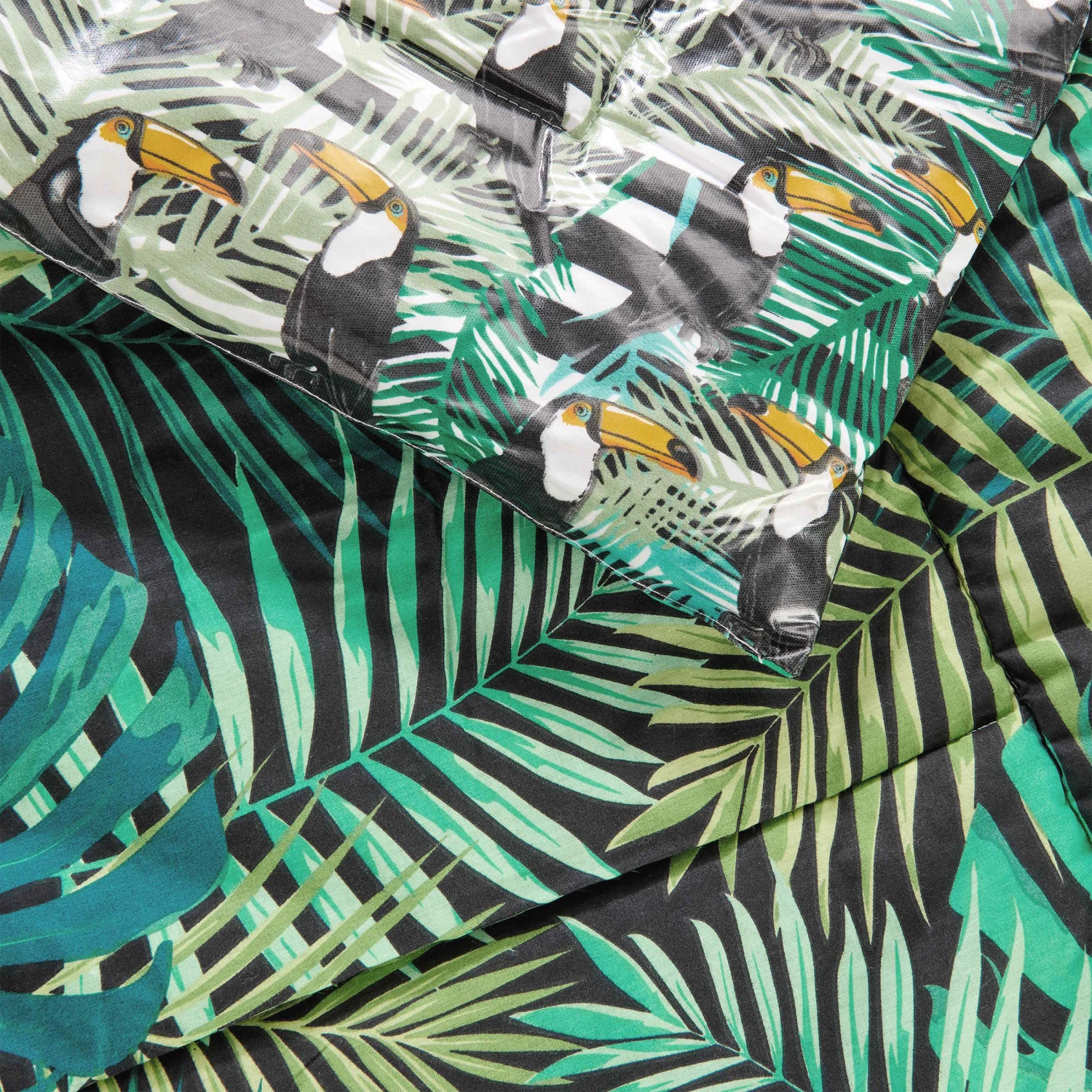 Picknickdecke Tukan B 140 X T 180cm PICNIC DELUXE In Grün 7 Picknickdecke Tukan B 140 X T 180cm PICNIC DELUXE In Grün – Bild 5