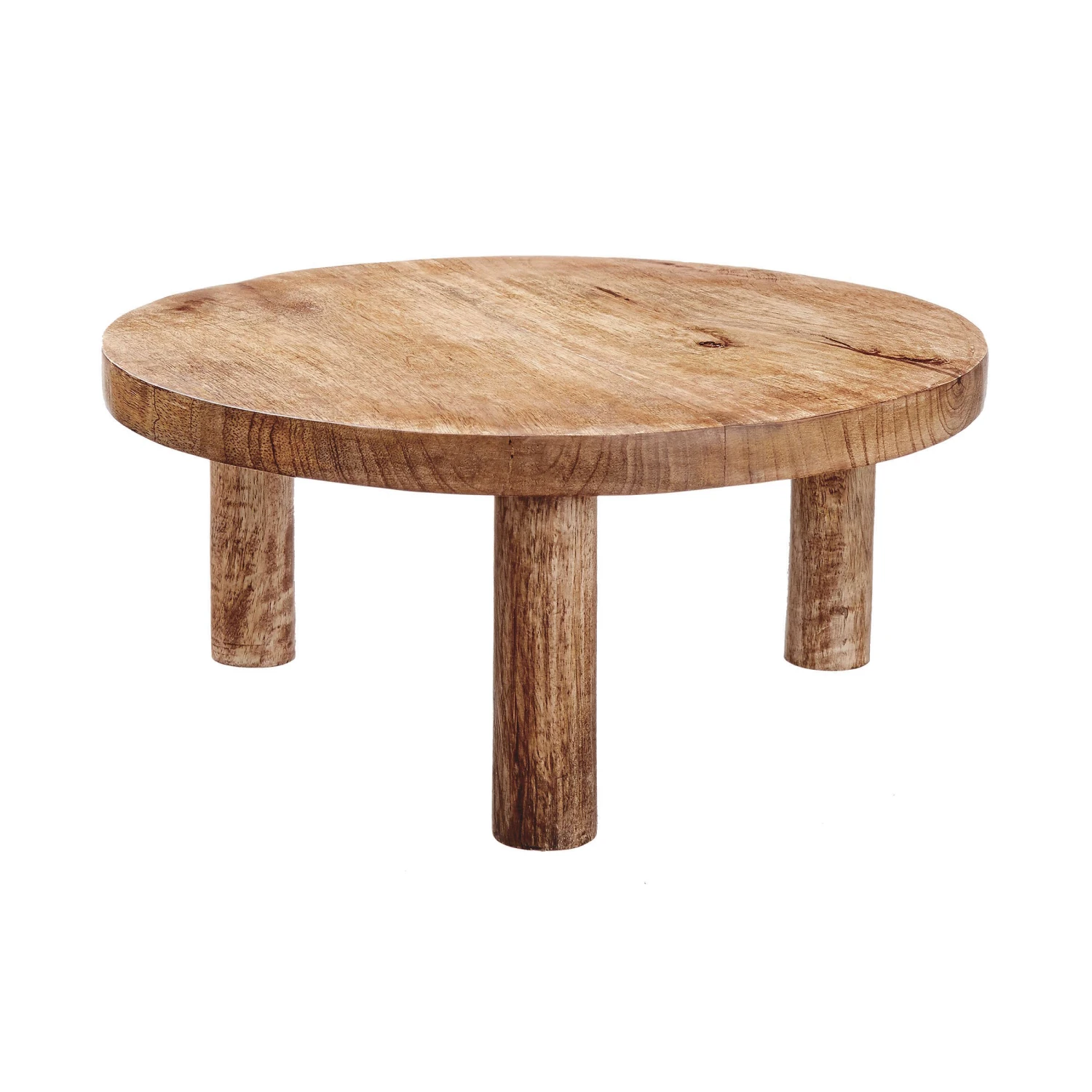 Podest Ø34cm MESA In Braun 4 Podest Ø34cm MESA In Braun – Bild 2