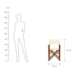 Regiestuhl HOLLYWOOD In Creme 15 Regiestuhl HOLLYWOOD In Creme -Einrichtungsgeschäft butlers regiestuhl hollywood in creme 3