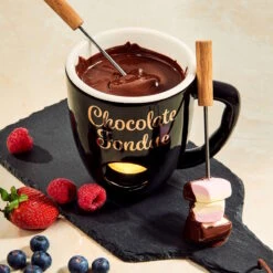 Tasse Mit 2 Gabeln CHOCOLATE FONDUE In Schwarz 9 Tasse Mit 2 Gabeln CHOCOLATE FONDUE In Schwarz -Einrichtungsgeschäft butlers tasse mit 2 gabeln chocolate fondue in schwarz 1