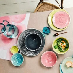 Teller Ø25cm SUMATRA In Hellgrün 13 Teller Ø25cm SUMATRA In Hellgrün -Einrichtungsgeschäft butlers teller o25cm sumatra in hellgrun 4