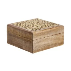 Truhe Mit Schnitzerei L 17 X B 17cm TREASURE In Hellbraun-Gold 11 Truhe Mit Schnitzerei L 17 X B 17cm TREASURE In Hellbraun-Gold -Einrichtungsgeschäft butlers truhe mit schnitzerei l 17 x b 17cm treasure in hellbraun gold 3