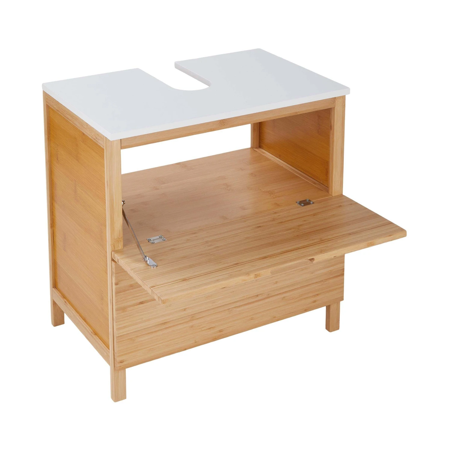 Waschbeckenunterschrank Mit Schublade WHITE SANDS In Natur-Weiß 12 Waschbeckenunterschrank Mit Schublade WHITE SANDS In Natur-Weiß – Bild 10