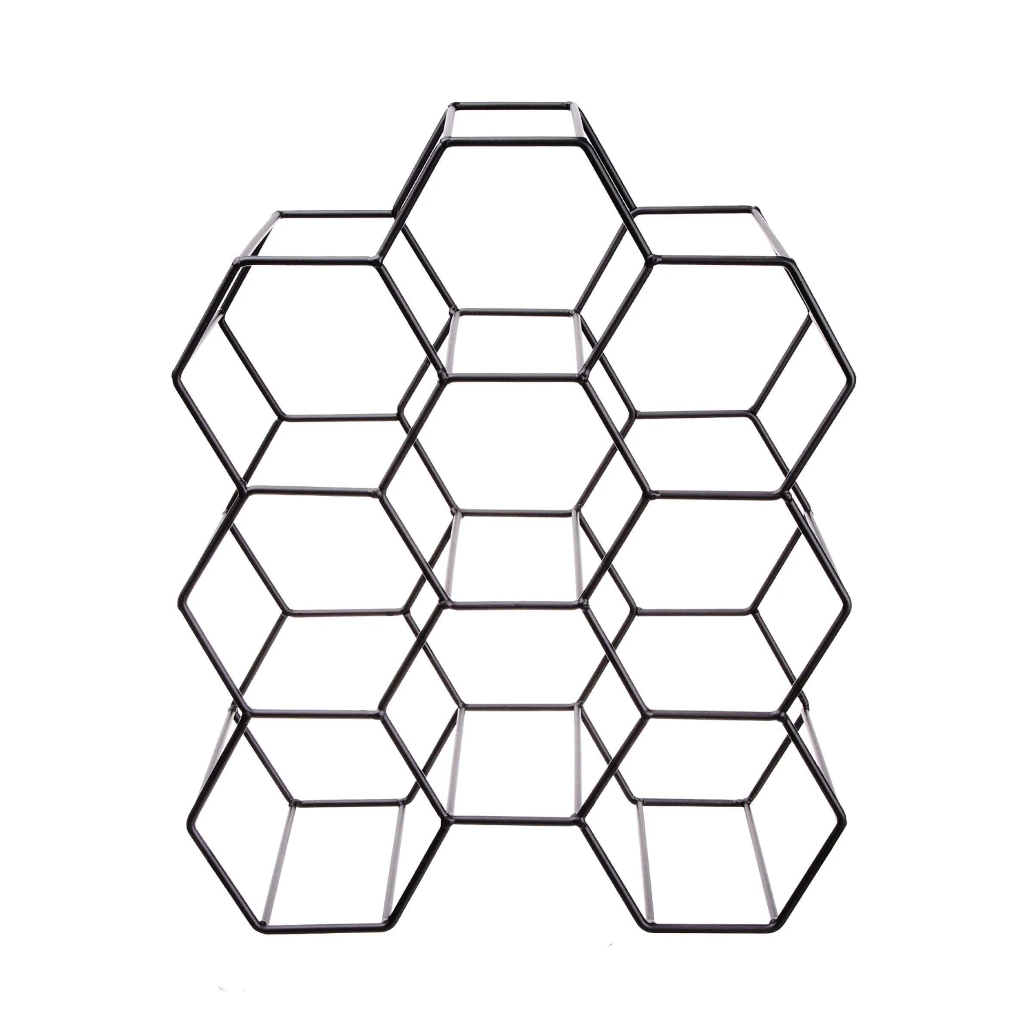 Weinregal Für 9 Flaschen L 36 X H 30cm CUBICLE In Schwarz 6 Weinregal Für 9 Flaschen L 36 X H 30cm CUBICLE In Schwarz – Bild 5