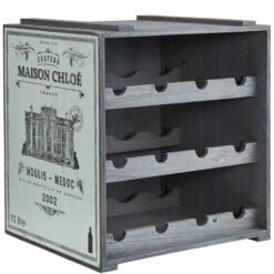 Weinregal VINOTHEK In Hellgrau 13 Weinregal VINOTHEK In Hellgrau -Einrichtungsgeschäft butlers weinregal vinothek in hellgrau 2