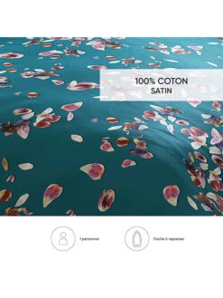 Cacharel Satin-Bettwäsche-Set "Aurore" In Petrol 13 Cacharel Satin-Bettwäsche-Set "Aurore" In Petrol -Einrichtungsgeschäft cacharel satin bettwasche set aurore in petrol 5