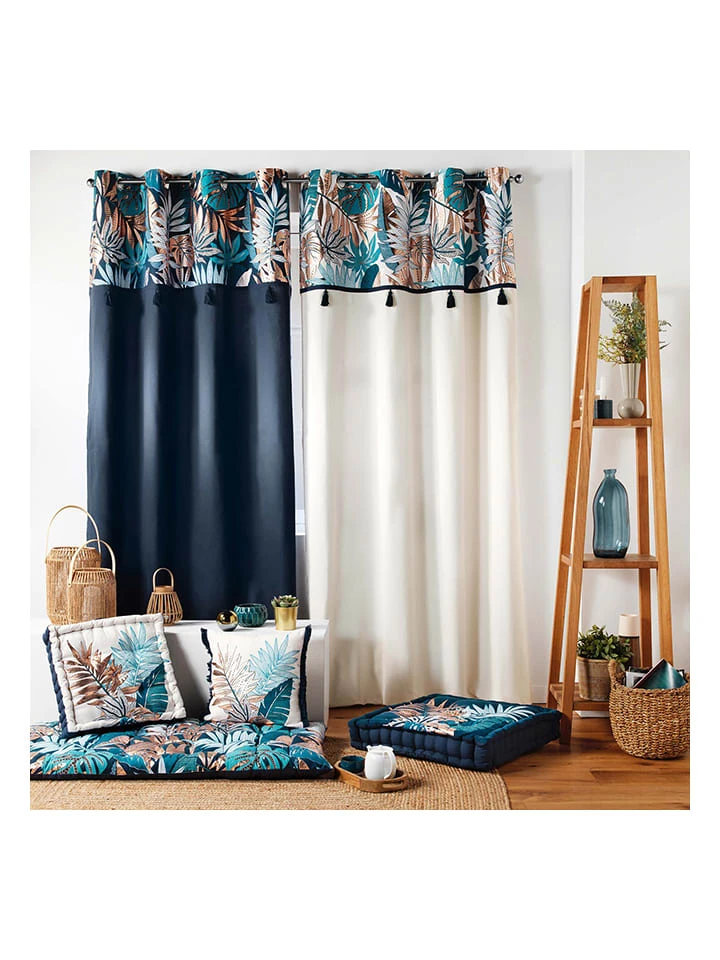 Sitzkissen "Terre Indigo" In Dunkelblau 6 Sitzkissen "Terre Indigo" In Dunkelblau – Bild 4