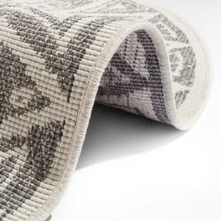 In- Und Outdoor Wendeteppich Rund Lilja Grau 7 In- Und Outdoor Wendeteppich Rund Lilja Grau -Einrichtungsgeschäft freundin home collection in und outdoor wendeteppich rund lilja grau 2