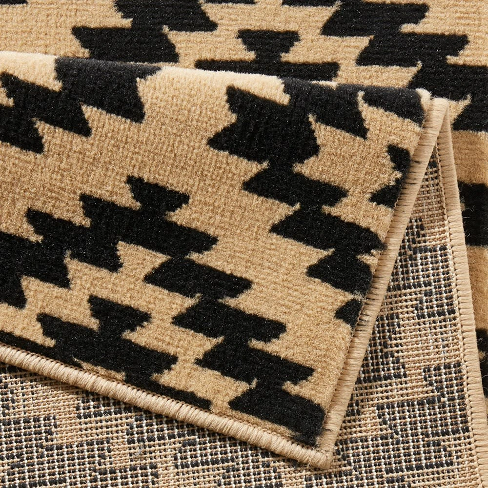 Kurzflor Teppich Läufer Nordic Natur Braun 6 Kurzflor Teppich Läufer Nordic Natur Braun – Bild 4