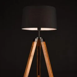 Stehleuchte Lagos In Braun (H)144cm (L)45cm (B)40cm -Einrichtungsgeschäft lux pro stehleuchte lagos in braun h 144cm l 45cm b 40cm 2