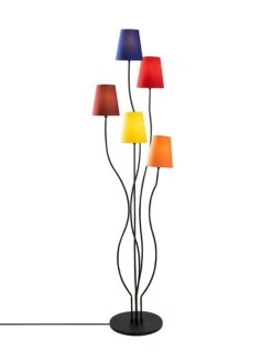 Standleuchte In Bunt - (B)44 X (H)160 Cm -Einrichtungsgeschäft opviq standleuchte in bunt b 44 x h 160 cm 5