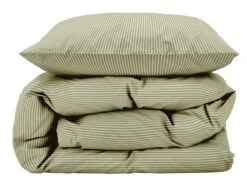 Bettwäsche Classic Stripe 135x200cm In Olive 10 Bettwäsche Classic Stripe 135x200cm In Olive -Einrichtungsgeschäft sodahl bettwasche classic stripe 135x200cm in olive 3