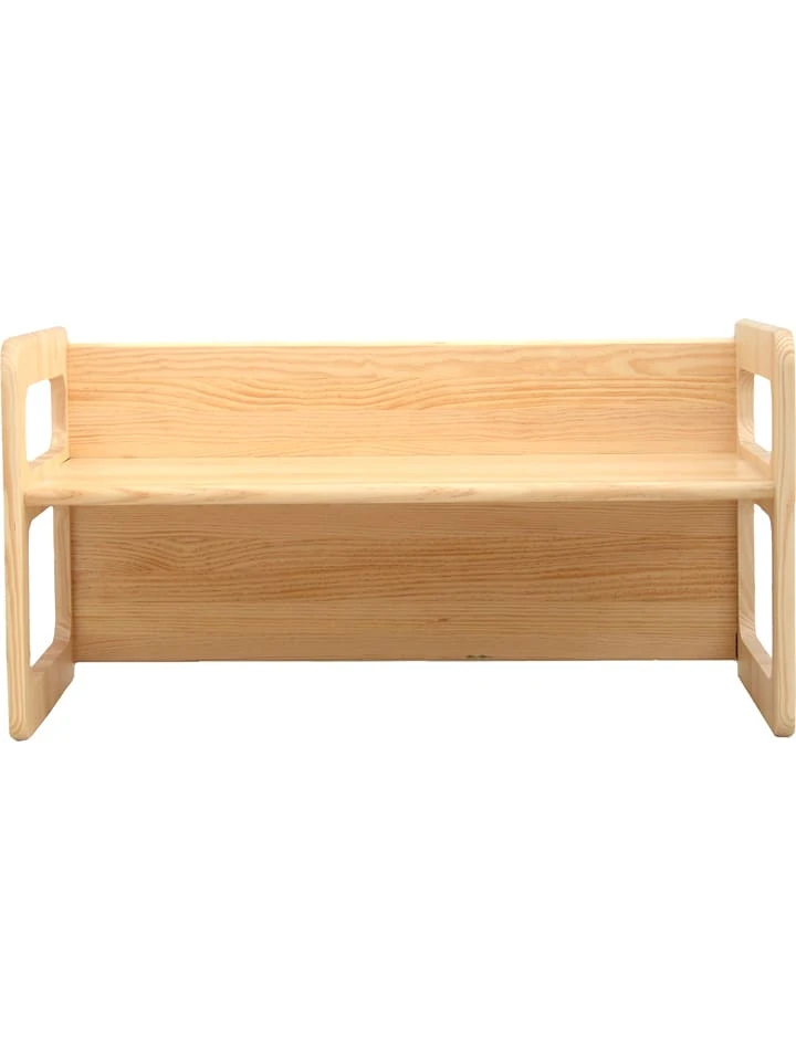 Bank "Montessori" In Natur - (B)75 X (H)39 X (T)39 Cm 4 Bank "Montessori" In Natur - (B)75 X (H)39 X (T)39 Cm – Bild 2