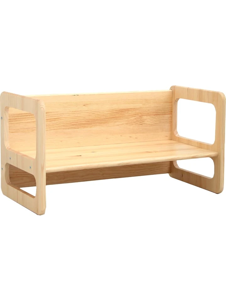 Bank "Montessori" In Natur - (B)75 X (H)39 X (T)39 Cm 3 Bank "Montessori" In Natur - (B)75 X (H)39 X (T)39 Cm