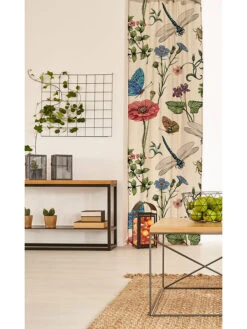 Vorhang "Tierra Bella" In Creme/ Bunt - (L)270 X (B)140 Cm